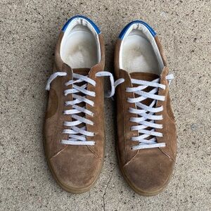 Oliver Cabell Brown Suede Men's Sneakers size 44 Low 1 Military